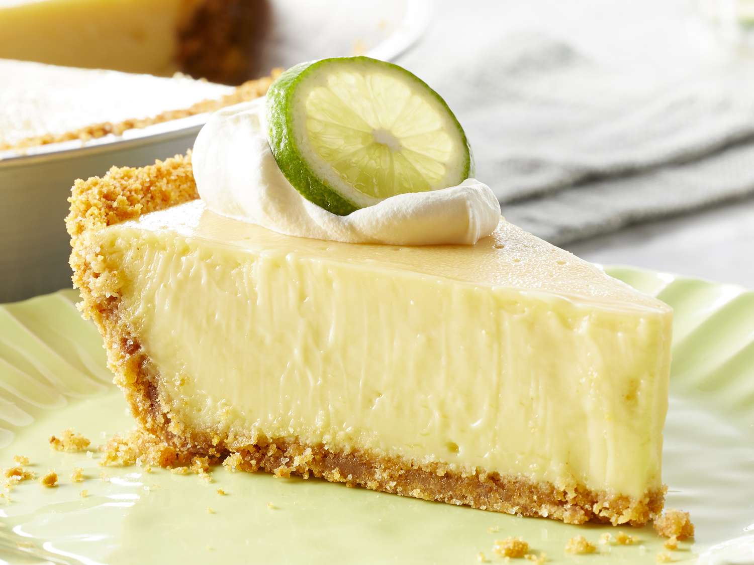 Key Lime Pie slice (image for) Key Lime Pie slice